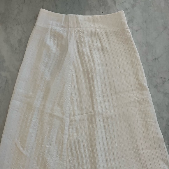 EVERLANE The City Stripe Midi Skirt (New With Tag) - Picture 8 of 10